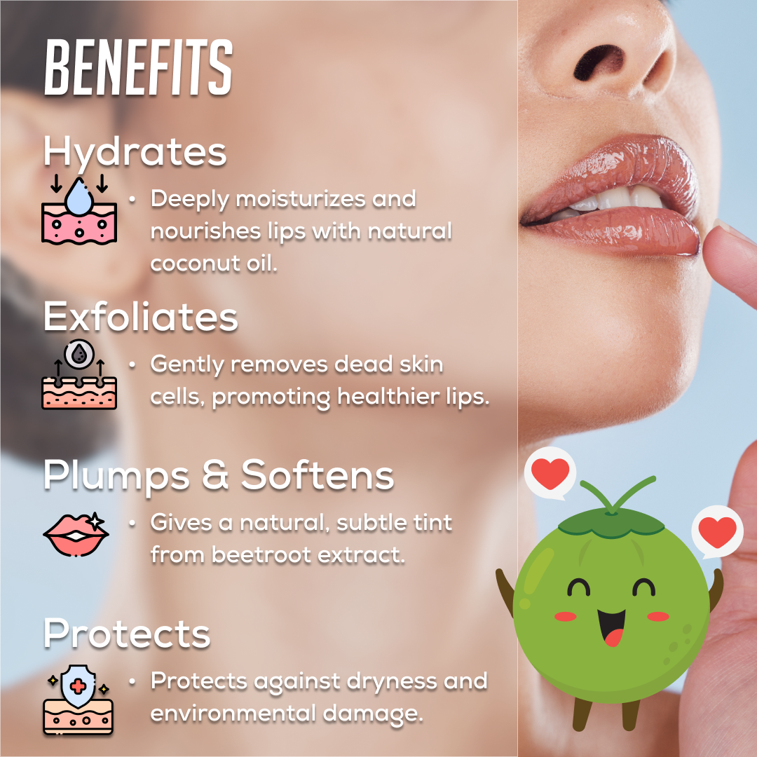 Tender Coconut + Honey Ceremide Lip Serum